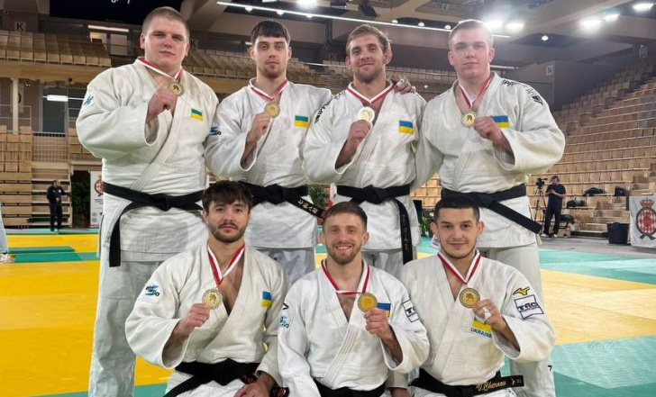 УКРАЇНСЬКІ ДЗЮДОЇСТИ - ДРУГІ НА КОМАНДНОМУ ТУРНІРІ У МОНАКО