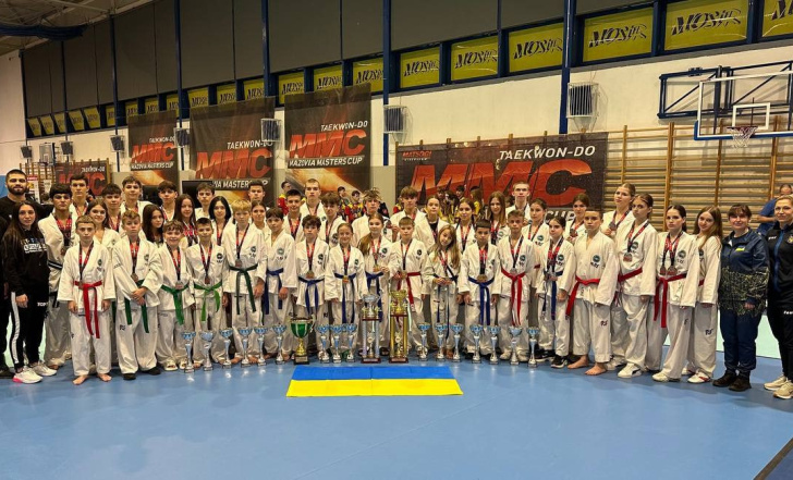 УКРАЇНСЬКА ЗБІРНА - ТОП-КОМАНДА ТУРНІРУ ТАЕКВОН-ДО У ПОЛЬЩІ