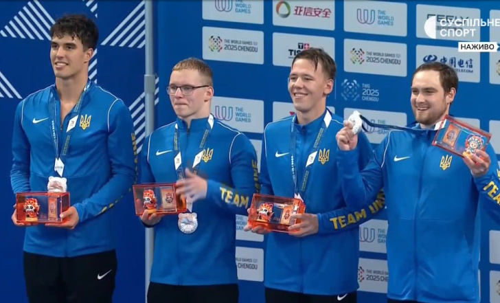 УКРАЇНСЬКІ ПЛАВЦІ-ПІДВОДНИКИ - СЕРЕД ПРИЗЕРІВ ВСЕСВІТНІХ ІГОР 2025