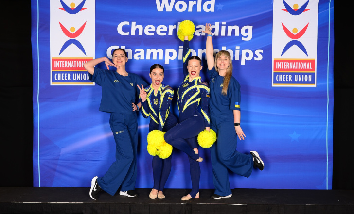 УКРАЇНСЬКИЙ ДУЕТ ЧЕРЛІДЕРОК – У ТОП-4 ЧЕМПІОНАТУ СВІТУ