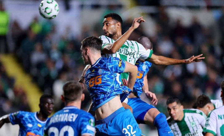 У ПОЄДИНКУ З "ОМОНІЄЮ" В ЛІЗІ КОНФЕРЕНЦІЙ "ДИНАМО" ТІЛЬКИ ПРОПУСКАЛО