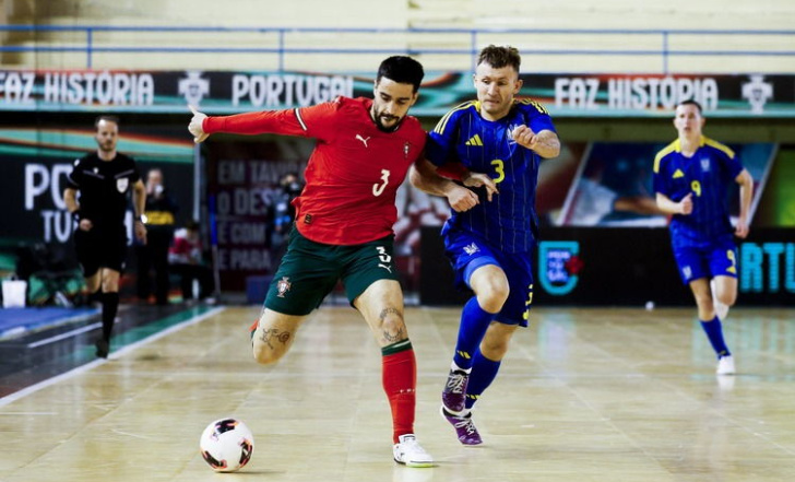 ЗБІРНА УКРАЇНИ ПОСТУПИЛАСЯ ФУТЗАЛЬНИМ ЧЕМПІОНАМ ЄВРОПИ