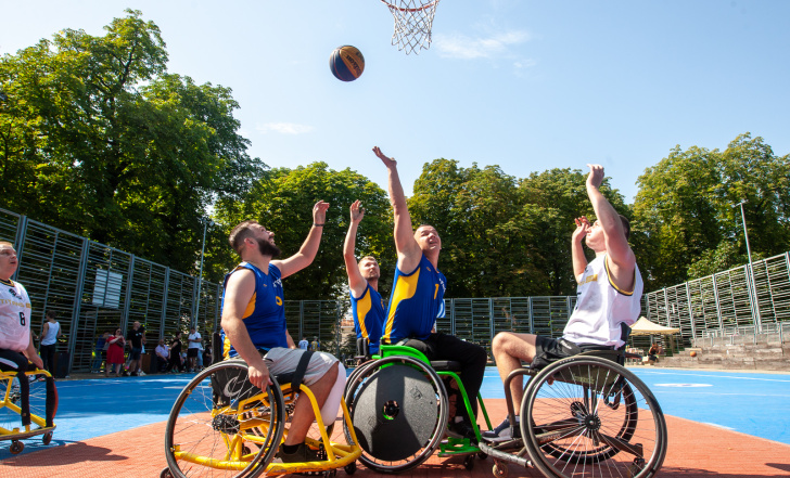 "ТИТАНИ-ЛЬВІВ" ПРЕЗЕНТУЮТЬ ПРОЄКТ "РАЗОМ ДО ВІДНОВЛЕННЯ" З РОЗВИТКУ АДАПТИВНОГО БАСКЕТБОЛУ