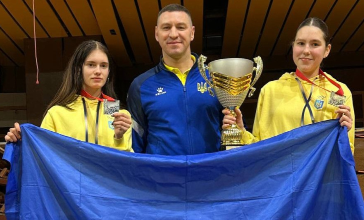 ТРІУМФ УКРАЇНСЬКИХ ШПАЖИСТІВ У ЄВРОПЕЙСЬКОМУ КАДЕТСЬКОМУ ЦИКЛІ