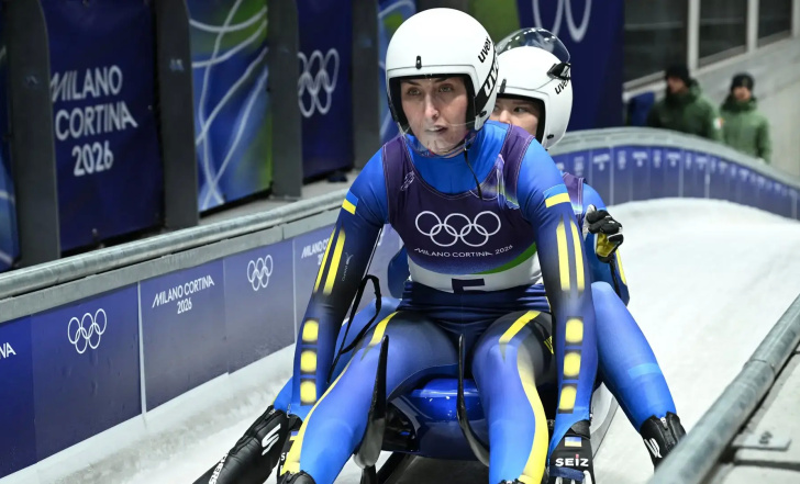 УКРАЇНА ПОСІЛА ШОСТЕ МІСЦЕ В ЗМІШАНІЙ КОМАНДНІЙ ЕСТАФЕТІ З САННОГО СПОРТУ НА ОЛІМПІАДІ