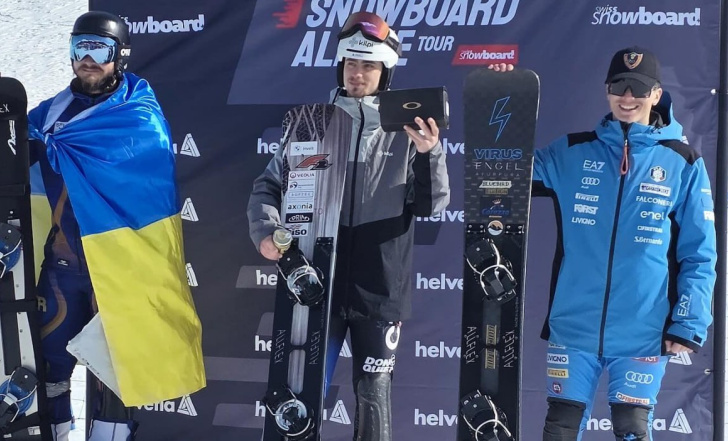 СРІБНИЙ ФІНІШ УКРАЇНСЬКОГО СНОУБОРДИСТА НА КУБКУ ЄВРОПИ В ДАВОСІ