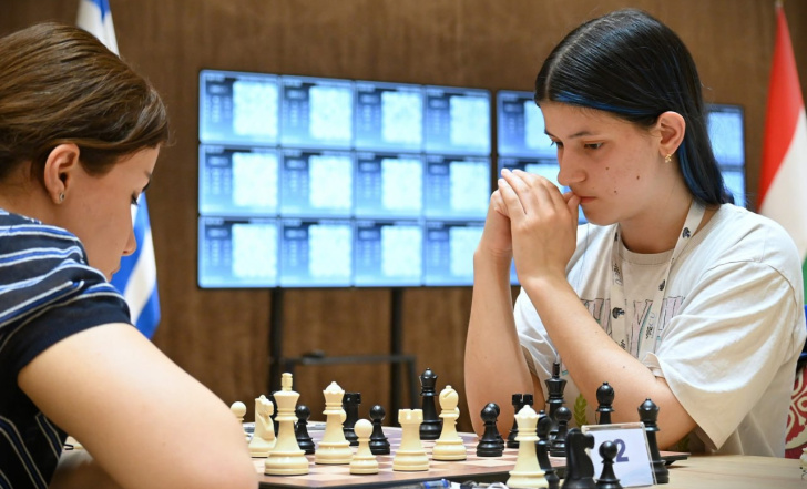 15-РІЧНА АНАСТАСІЯ ГНАТИШИН – ЧЕМПІОНКА ЄВРОПИ З ШАХІВ