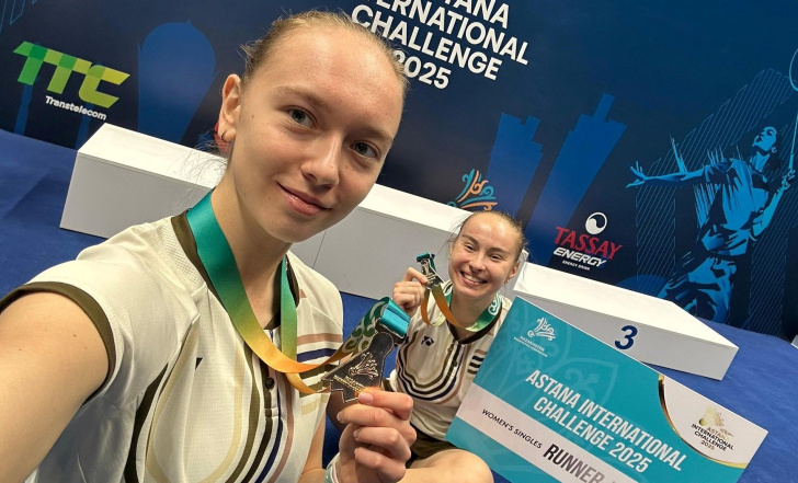 УКРАЇНСЬКІ БАДМІНТОНІСТИ - З МЕДАЛЯМИ ТУРНІРІВ У КАЗАХСТАНІ ТА НІМЕЧЧИНІ