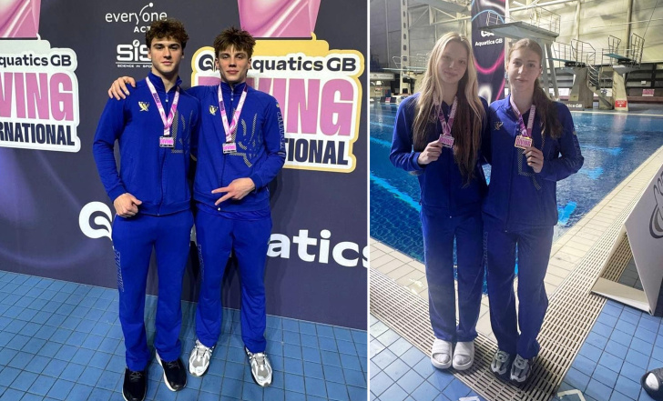 УКРАЇНСЬКІ СТРИБУНИ У ВОДУ ДВІЧІ СЯГНУЛИ ПОДІУМУ ТУРНІРУ В ШЕФФІЛДІ