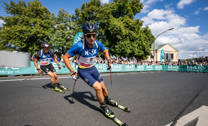 ВІТАЛІЙ МАНДЗИН ФІНІШУВАВ ДЕВ’ЯТИМ НА CITY BIATHLON У ДРЕЗДЕНІ